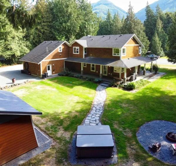 New Skagit Sunset Birdsview, Concrete, Wa Villa Luaran gambar